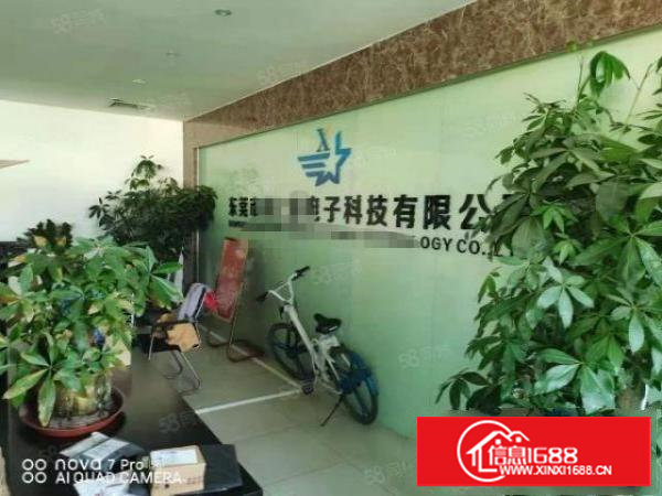 长安街口三楼整层2480平带精装修厂房出租！