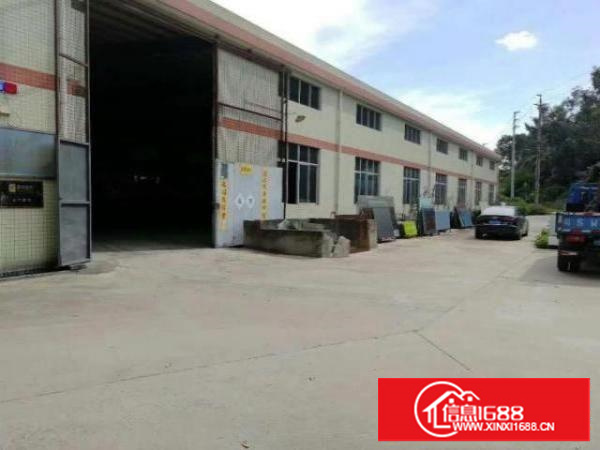 高埗单一层1700平米独院厂房招租;电250千瓦形象好招工