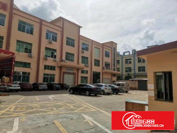 沙井新桥高速出口楼上带装修，现成前台办公室车间