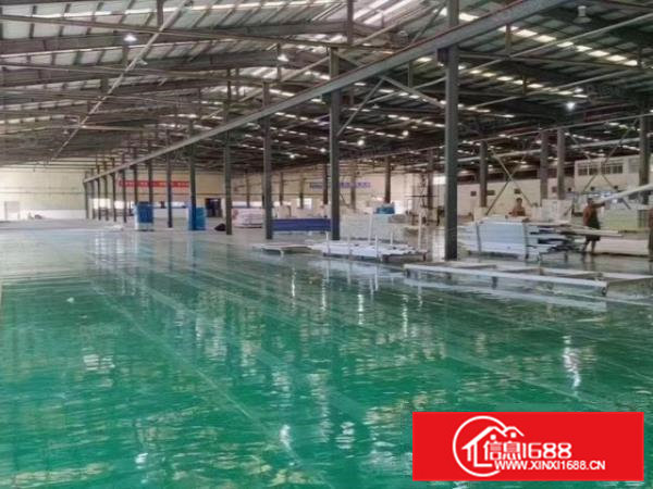 常平物流大型钢构厂房10000平方，滴水11米，带行车地坪漆