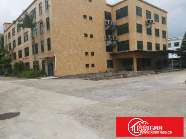 观澜地铁口花园式标准厂房两栋加办公楼有卸货平台超大停车位