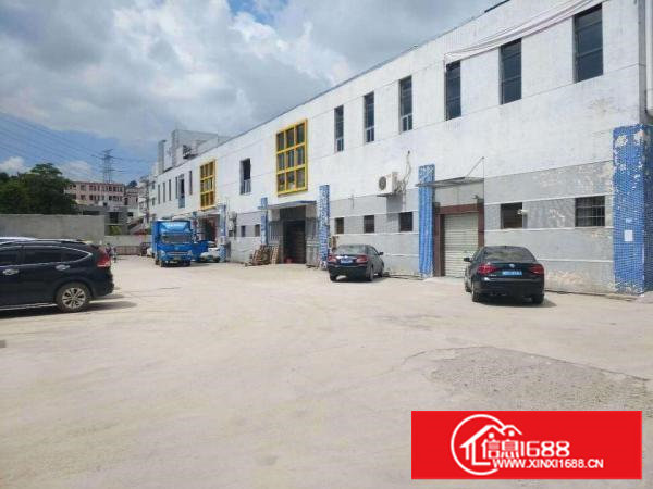 主干道旁！清湖头标准1楼650平厂房出租，空地超大，出入方便