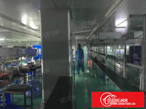 龙岗南联第六工业区精装修500平出租现成环评