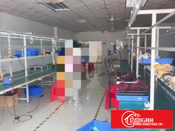 沙井壆岗400平精装修电子厂房出租无转让费