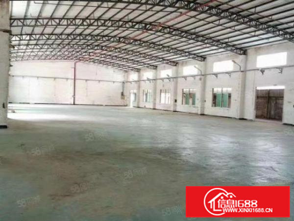 急租，横沥镇新出原房东单一层带办公室铁皮房600平方厂房出租