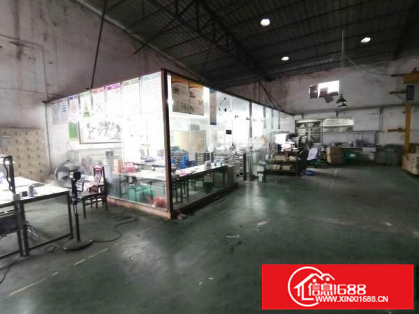 松岗新出原房东1200平钢构厂房，零公摊，带行车，