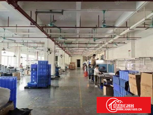 大岭山新空楼上2000平现成水电办公室精装修厂房出租