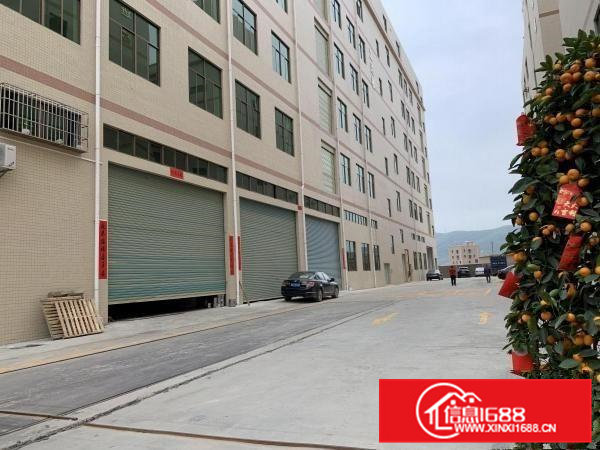 大岭山颜屋主干道边全新独院重工业厂房6950平出租，大小分租