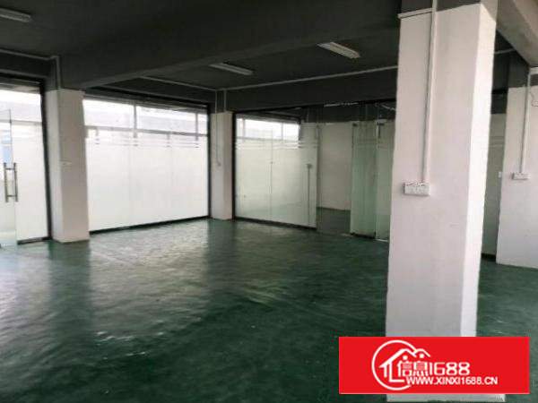 沙井共和新出楼上200平带装修厂房采光好