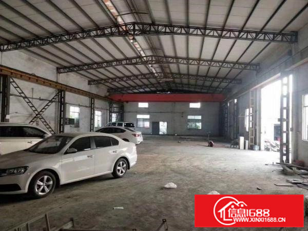 单层超高标准钢结构厂房960平米，带10吨航车一部大功率电量