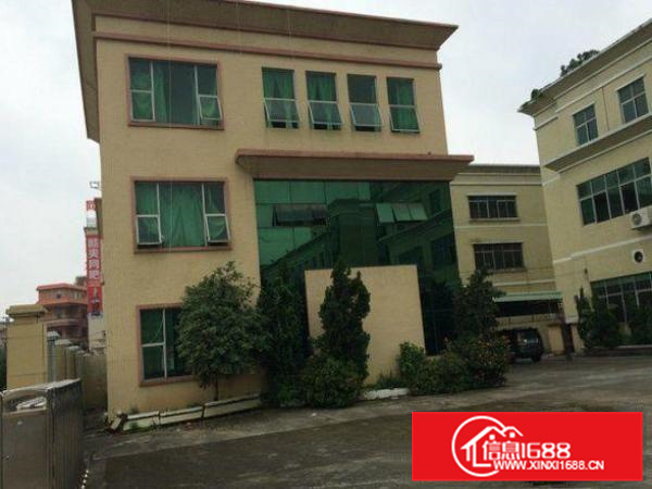 出租惠阳新墟九成新三层独院厂房3600平方