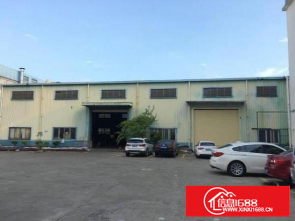 万江单一层铁皮房带隔热层4600平方;形象佳交通好