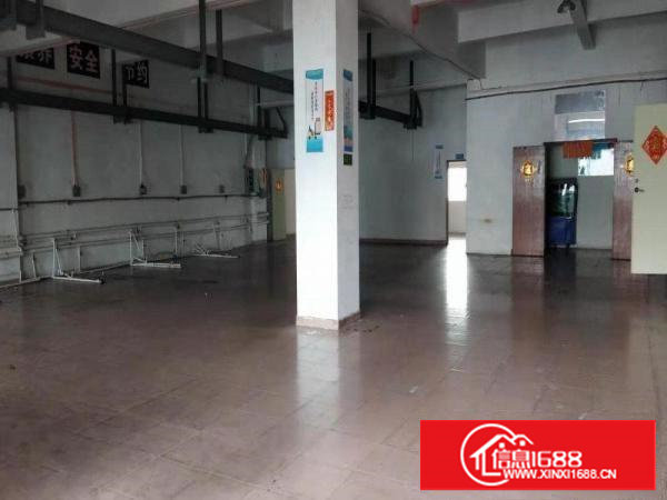 长安厦岗带牛角二楼500平带办公室水电齐全厂房