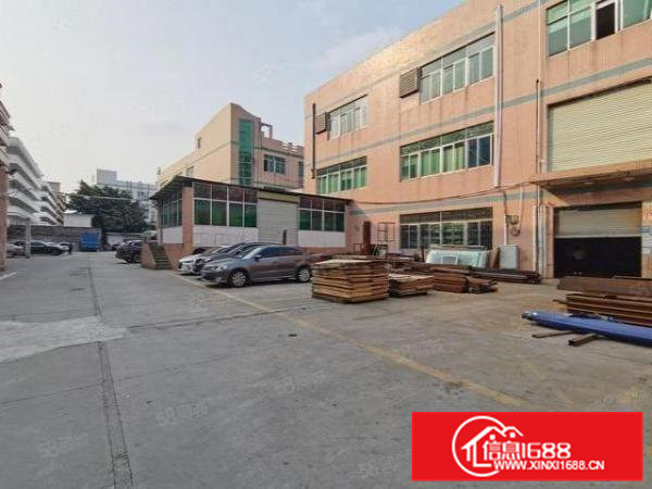 凤岗雁田工业园一楼2100平厂房仓库原房东带装修出租可办环评