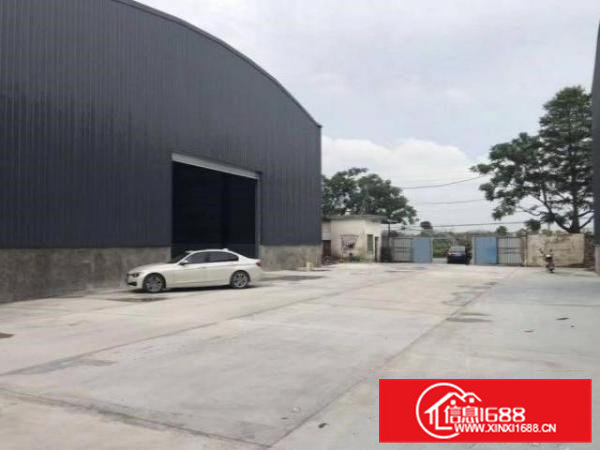 塘沥独门独院单一层钢构厂房出租1300平米，带办公室装修