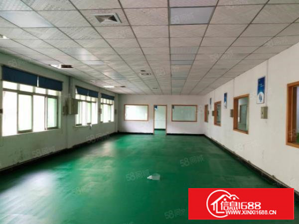 塘厦田心标楼上厂房850实际面积出租,现成精装修16元全包