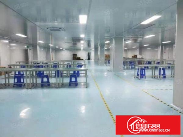 清溪大利三楼10万级标准无层车间4200平，可分租