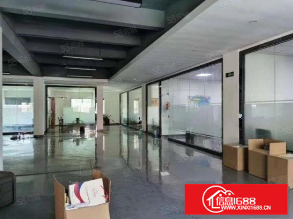 独门独院厂房商业级装修，消防合格，全新地坪漆，现成仓库办公室