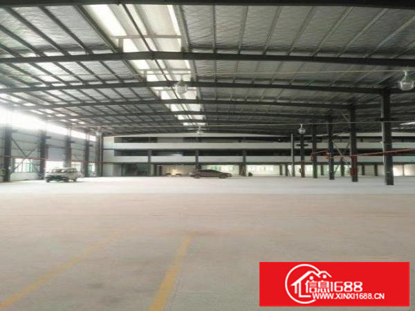 龙岗重工一楼钢构厂房10米高6000平方空地三千平