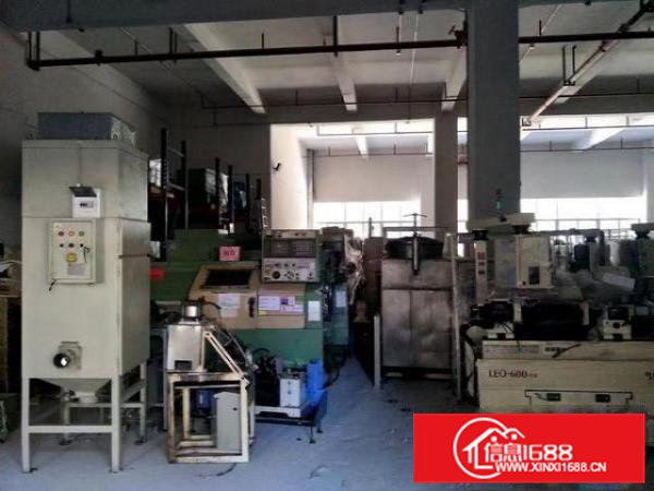 6米高凤岗标准一楼厂房出租850平方带装修适合注塑机械设备