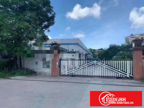 松岗罗田原房东独院单一层钢结构厂房7000平方