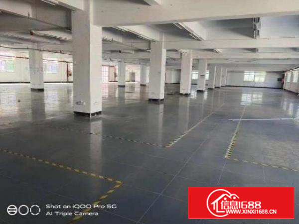 沙井工业区3楼380平方带精装修厂房出租