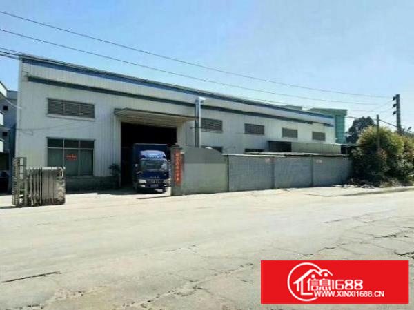 万江环城路旁单一层钢结构带隔热厂房2300平方出租;可办环评