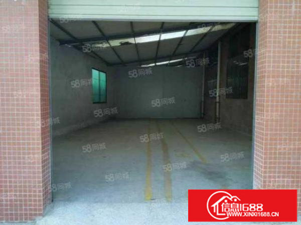 松岗溪头社区新仓库钢构铁皮厂房1楼每月租金便宜