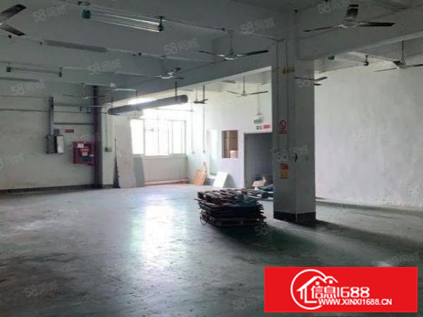 观澜竹村.原房东建筑面积出租.楼上280平小面积厂房