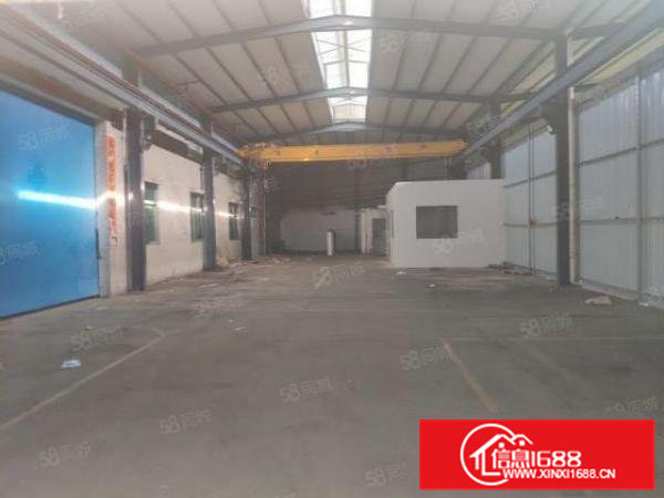 横沥镇一楼带行车厂房出租，工业用地钢构厂房现成行车办公室