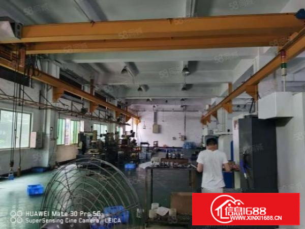 原房东一楼1000平带行车厂房出租