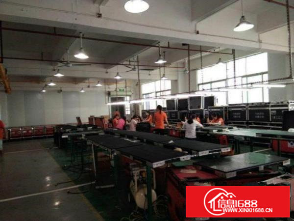 清溪大利三楼500平米带办公室装修厂房出租，空地大