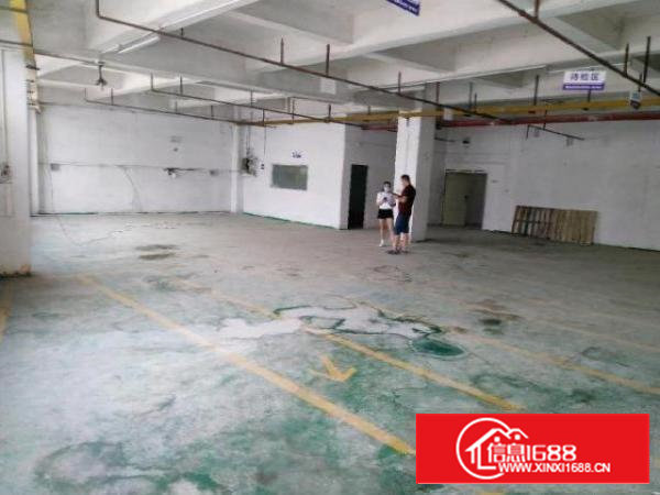 沙井西环路南环路京基百纳2楼360平带装修无尘车间厂房出租