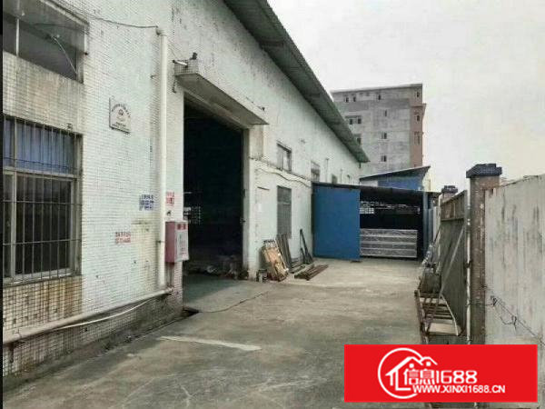 横沥水边独院单一层厂房出租1000平方