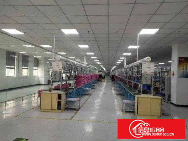 横岗嘉华路一楼厂房出租600平米，水电齐全，带办公室装修