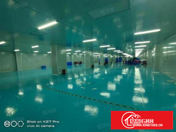 塘厦科苑城标准2楼1500平厂房招租！精装修，水电齐全拎包