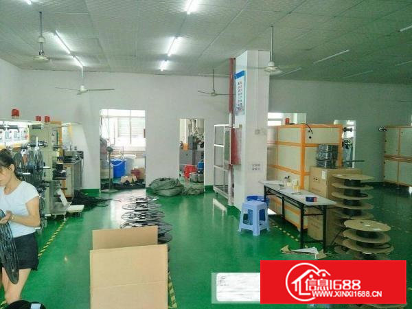 凤岗雁田怡安附近带装修厂房出租1080平适合电子组装五金