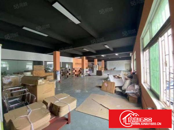 观澜新田新出精装修1楼750平厂房出租水电齐全无需转让费