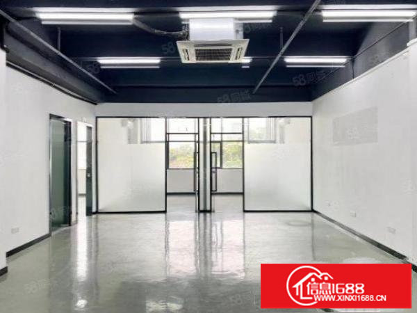 龙岗布吉丹竹头地铁口附近376平带装修可分租电商办公出租