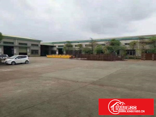 清溪原房东7米高钢构厂房2800平方米带行车出租有牛角