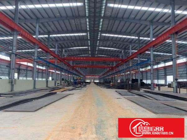 有证,可办环评,顺德全新钢结构厂房带吊机,滴水12米,可分租