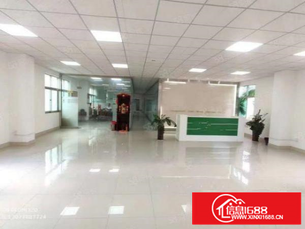 凤岗雁田怡安工业城楼上1000平现成水电办公室厂房出租可分租