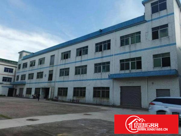 惠阳新圩900平楼上带装修厂房出租空地大