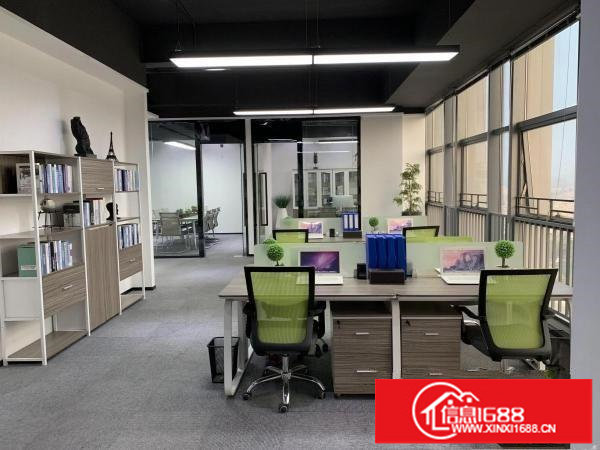 横岗地铁口全新办公带装修230平方米招租