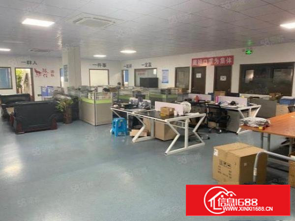 塘头宏发科技园3楼1250平，豪华办公室，车间水电齐全