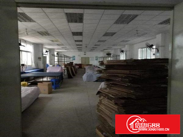 沙井一楼850平简装供电量足产证齐全可环评