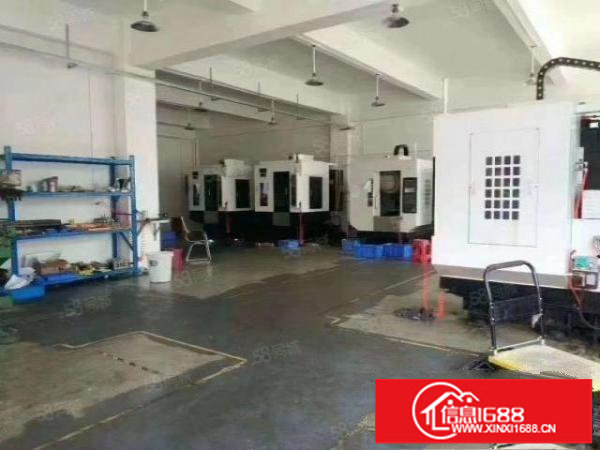 福永白石厦新出三楼480平精装修厂房出租！现在办公室带吊机口