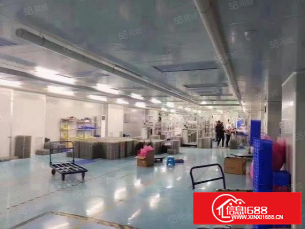 光明新区楼村大型园区新出楼上3150平精装修厂房无转让费