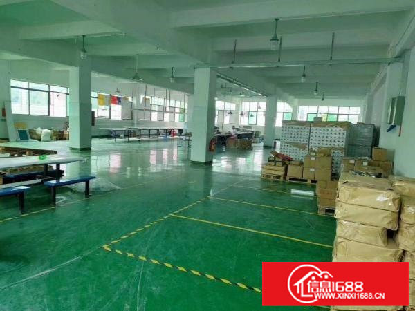 清溪新出标准厂房1080平豪华精装修办公室可做电池可分租