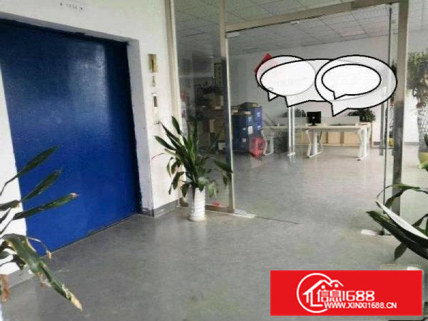 东莞凤岗精装修楼上标准厂房出租500平方，有吊顶